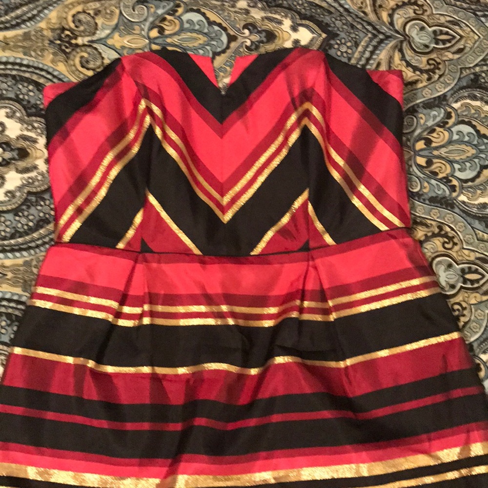 Vineyard Vines Strapless Cocktail Dress